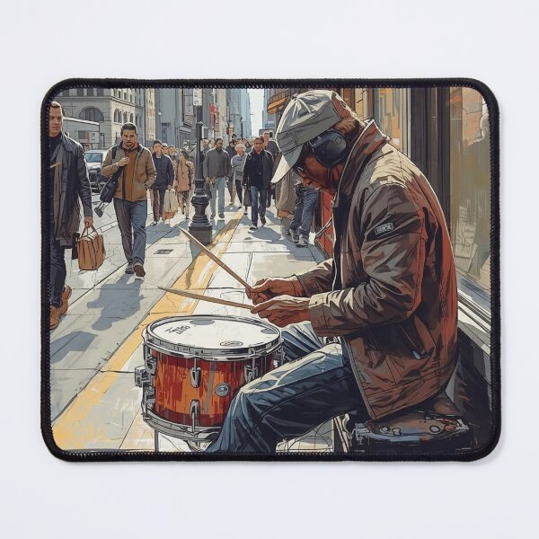 Item preview, Takin' It To The Streets. New York City Street Performer designed and sold by Rhythm Thru Art .