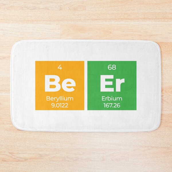 Item preview, Beer Periodic Table Design – Funny Science & Drinking Pun designed and sold by Rodney's Marketplace.