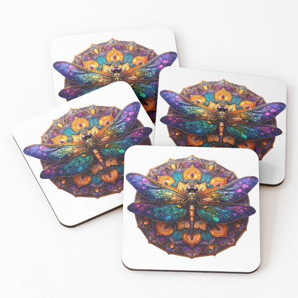 Item preview, Mandala Dragonfly Spiritual Art for Free Spirits and Nature Lovers designed and sold by shoppingtshirts.