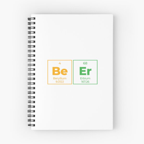 Item preview, Beer Periodic Table Design – Outline Science & Drinking Pun designed and sold by Rodney's Marketplace.