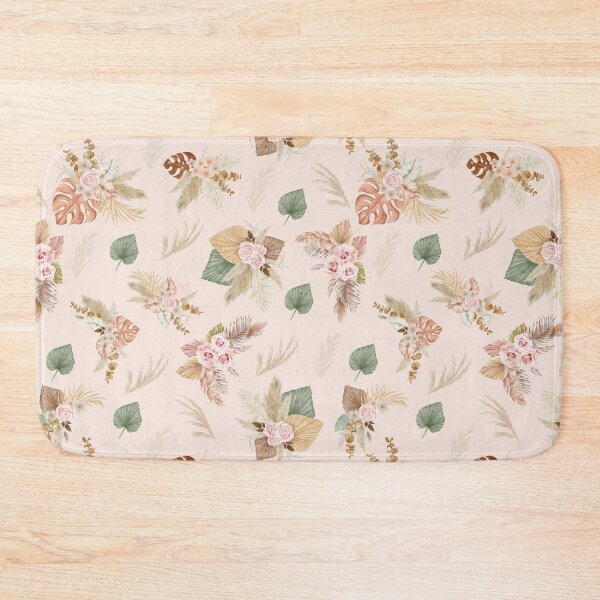 Item preview, Pampas Grass & Flowers on Cream designed and sold by KSimpson838.
