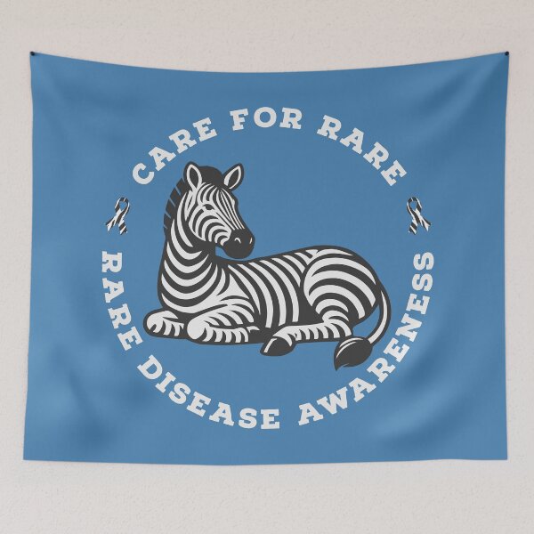 Item preview, Care for Rare – Zebra Strong designed and sold by Designs by Jesabee.