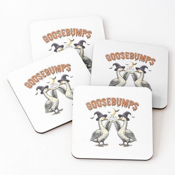 Item preview, Goose Bumps Goosebumps Funny Geese Fist Bump Halloween designed and sold by fakioenmi.