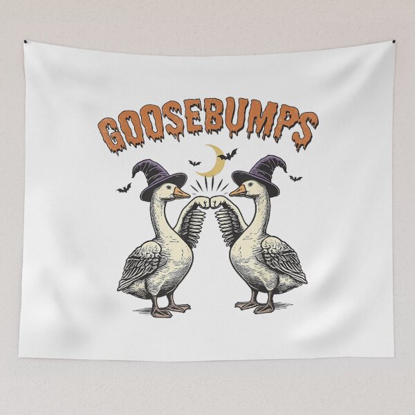 Item preview, Goose Bumps Goosebumps Funny Geese Fist Bump Halloween designed and sold by fakioenmi.