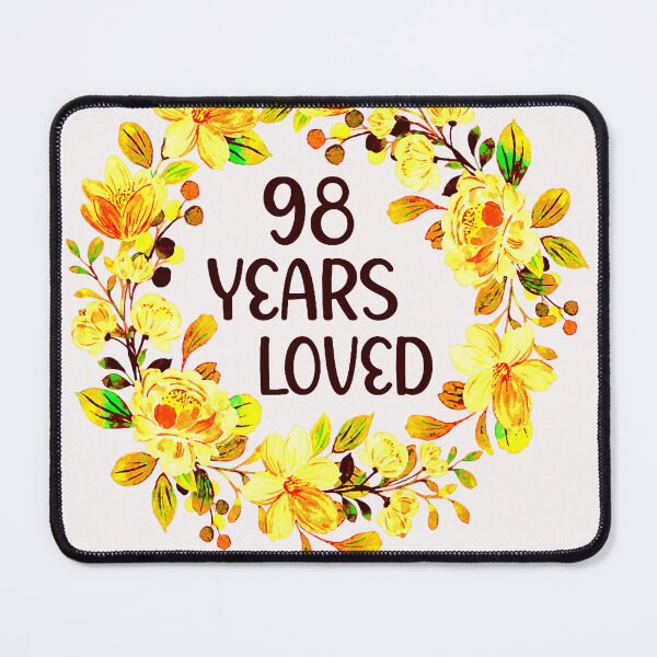 Item preview, 98 Years Loved Women Men 98 Years Old Cool 98th Birthday designed and sold by ducphuoc64363.