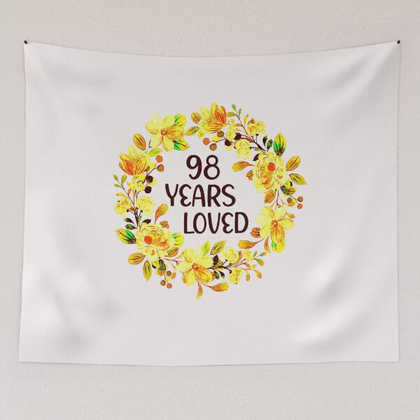 Item preview, 98 Years Loved Women Men 98 Years Old Cool 98th Birthday designed and sold by ducphuoc64363.