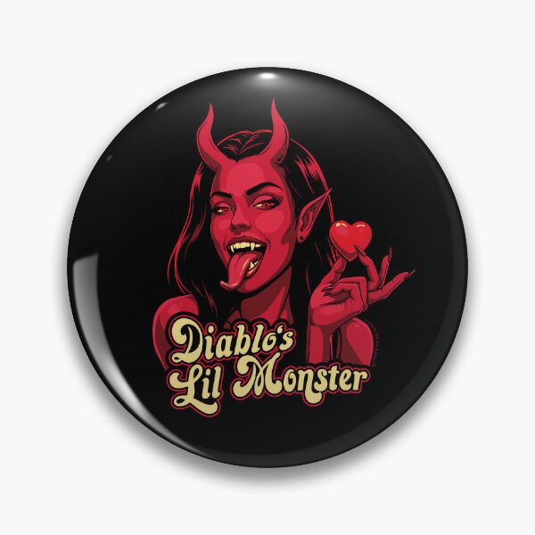 Item preview, Diablo's Lil Monster - Devil's Tail - Harley Devil Quinn designed and sold by Robert "Hellfish" Fonseca.