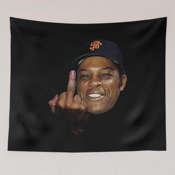 Item preview, Willie Mays Mid Finger designed and sold by unfamouzzz.