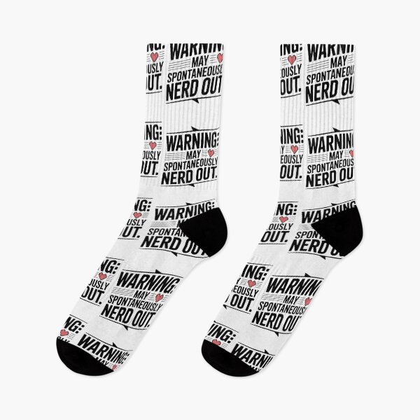 Item preview, Warning May Spontaneously Nerd Out designed and sold by Frank Ring.