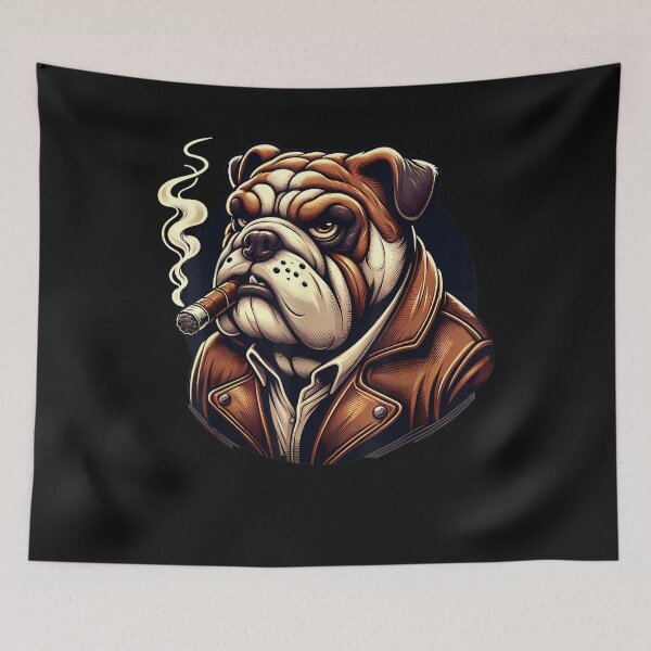 Item preview, French Bulldog Smoking Meme designed and sold by BASKF.