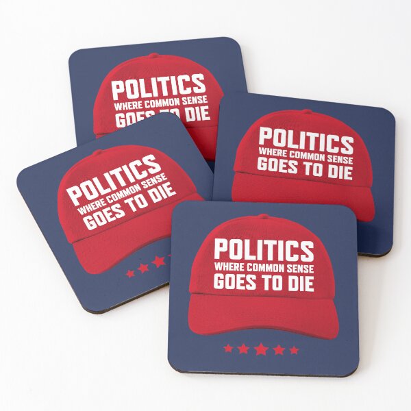 Item preview, Politics Common Sense Commentary Statement Cap designed and sold by cabana.space.