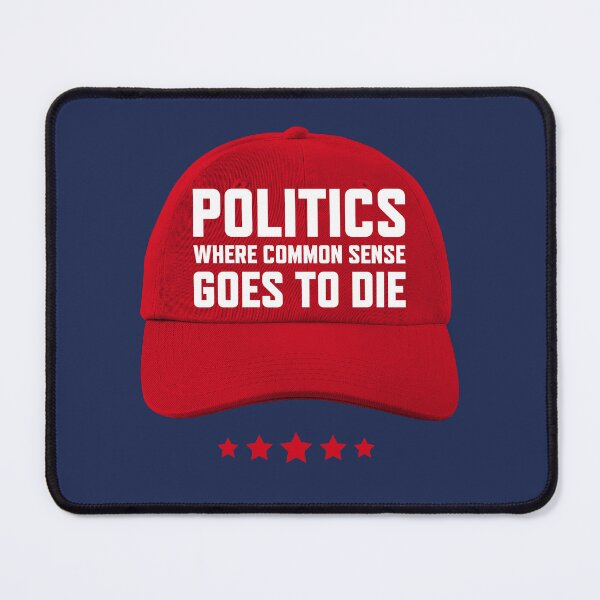 Item preview, Politics Common Sense Commentary Statement Cap designed and sold by cabana.space.