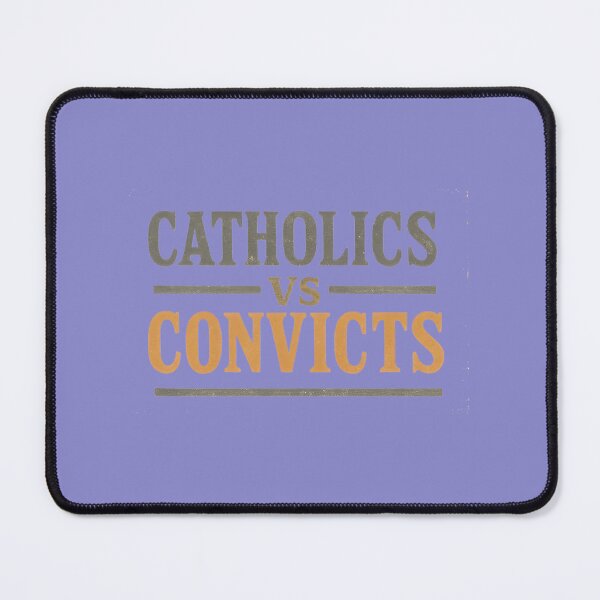 Item preview, Retro Catholics Vs Convicts Game Day Apparel | PERFECT GIFT FOR YOU AND FRIENDS designed and sold by MaryTropfenbaum.
