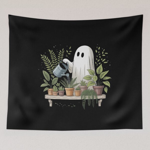 Item preview, Funny Ghost Plants Spooky Season Halloween designed and sold by BHMARTS.
