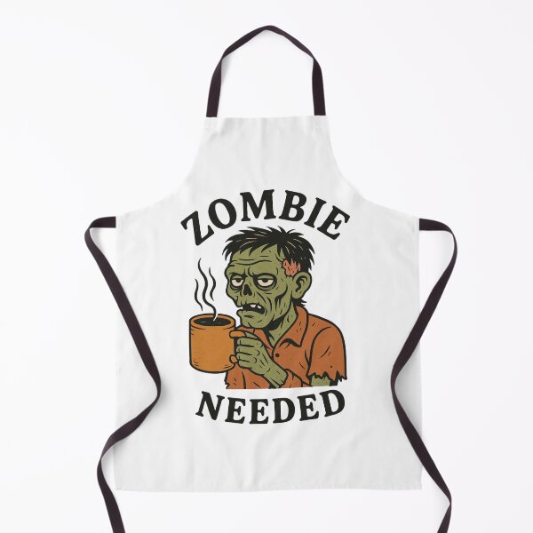 Item preview, Zombie Needed, Funny Coffee Zombie, Halloween Undead Coffee Lover designed and sold by OnaraDesign.
