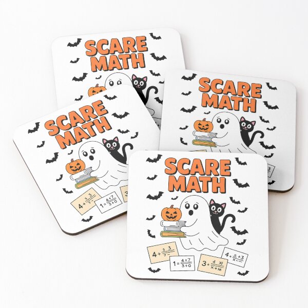 Item preview, Halloween Math – Cute Ghost School Teacher Classroom Graphic designed and sold by Taans-Creation.