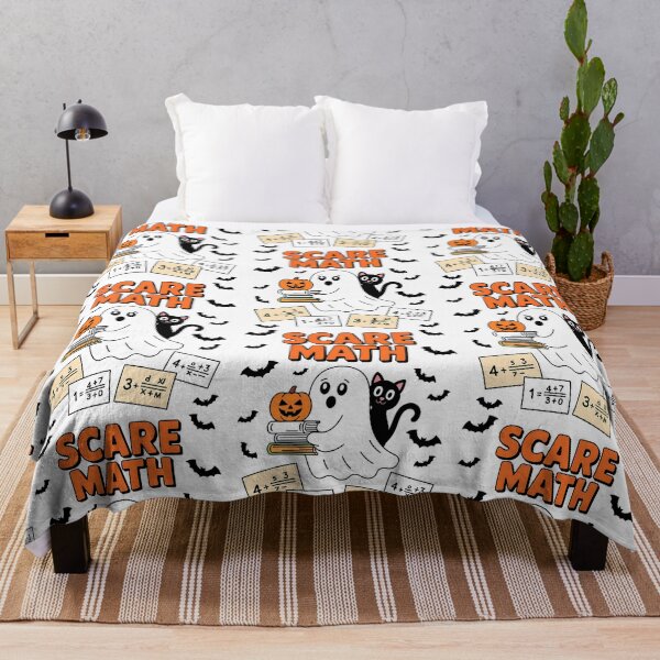 Item preview, Halloween Math – Cute Ghost School Teacher Classroom Graphic designed and sold by Taans-Creation.