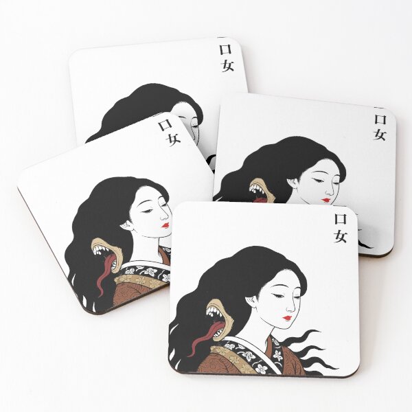 Item preview, Futakuchi-onna - Yokai designed and sold by gogopachinko.