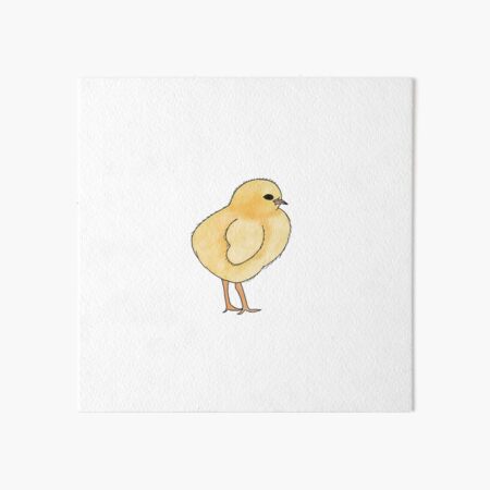 Cute Chick! Art Board Print
