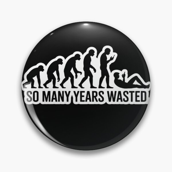 Item preview, Technology And Evolution So Many Years Wasted Modern Twist for Funny Gifts for Smartfone Lovers designed and sold by PremiumArt by Jo.