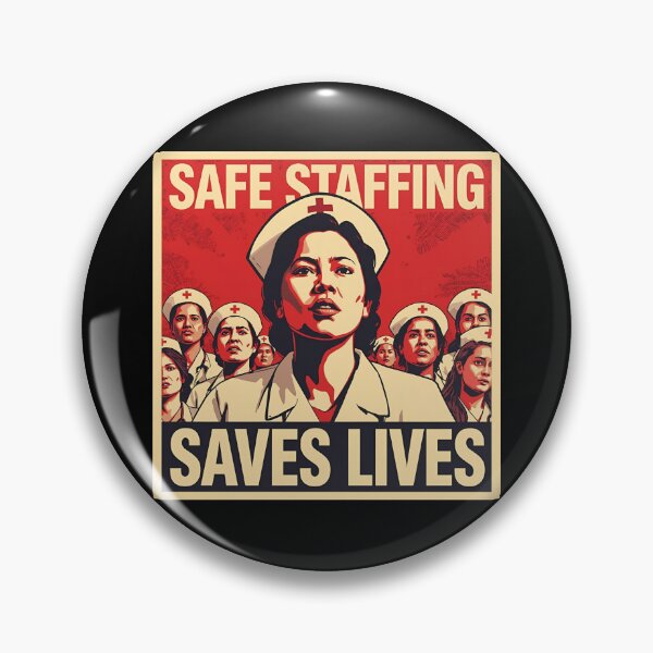 Item preview, Safe Staffing Saves Lives designed and sold by zingbing.