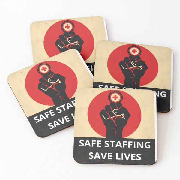 Item preview, Safe staffing saves lives. designed and sold by zingbing.