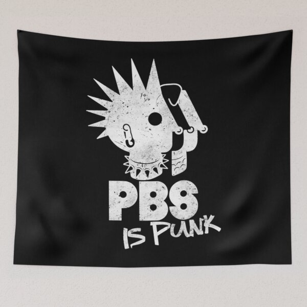 Item preview, PBS Is Punk designed and sold by fakioenmi.