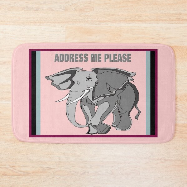 Item preview, Address the Elephant in the Room designed and sold by kristalcurt.