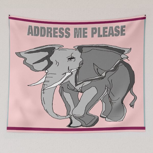 Item preview, Address the Elephant in the Room designed and sold by kristalcurt.