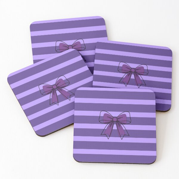 Item preview, Purple Stripes with Bow designed and sold by imperiumpublicitario .