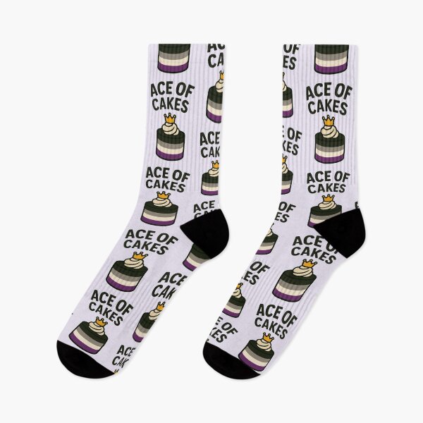 Item preview, Ace of Cakes – Asexual LGBTQ Pride Identity Visibility designed and sold by QueerCoreRiot.