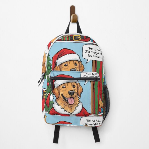 Item preview, The Golden Retriever Santa designed and sold by Le Pédagogue.
