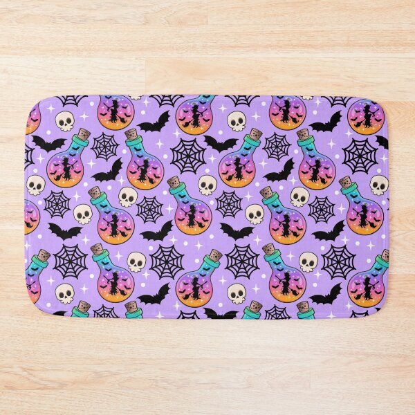 Item preview, Halloween Witch Potion Seamless Pattern - Pastel Goth designed and sold by GlitterArtySVG.