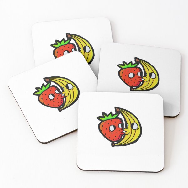 Item preview, Strawberry Banana Kiss designed and sold by  camonkey.