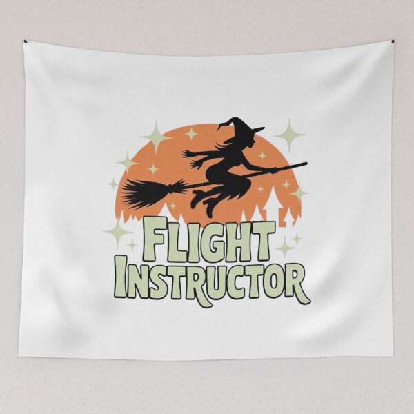 Item preview, Flight Instructor Witch Riding Halloween Costume designed and sold by BHMARTS.