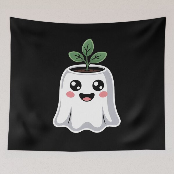 Item preview, Ghostly Plant Pot designed and sold by SignumShop.