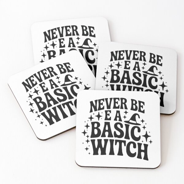 Item preview, Never Be a Basic Witch Funny Halloween Quote Design designed and sold by iTrch.