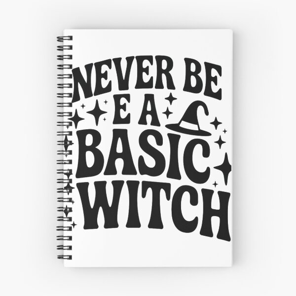 Item preview, Never Be a Basic Witch Funny Halloween Quote Design designed and sold by iTrch.