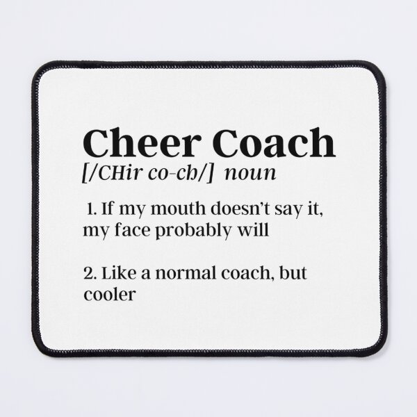 Item preview, Cheer Coach Definition designed and sold by FloraliteCo.