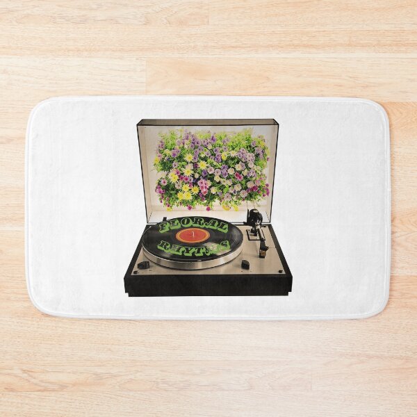 Item preview, Floral Rhythms – Vinyl Record with Blooming Flowers designed and sold by DonneeCreations.