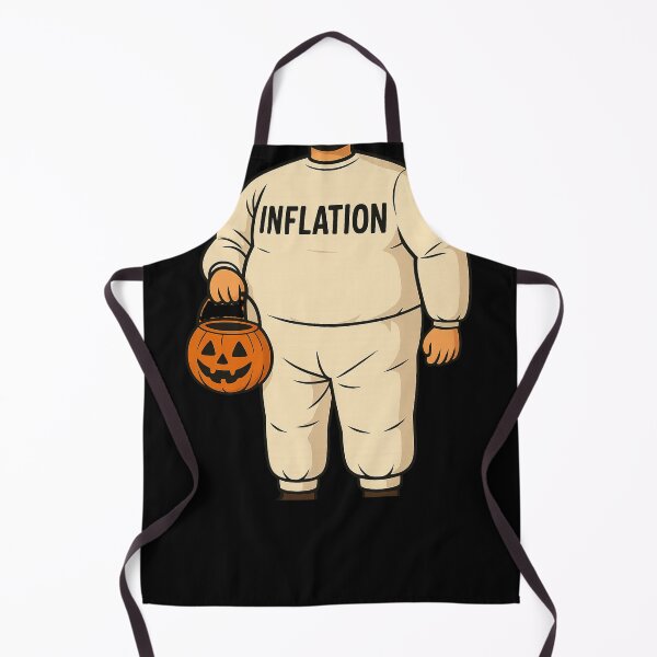 Item preview, Funny halloween inflation costume – pumpkin parody design designed and sold by WePlay2gether.