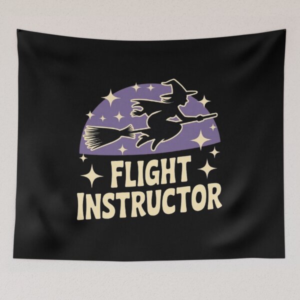 Item preview, Flight Instructor Witch Riding Halloween Costume designed and sold by BHMARTS.
