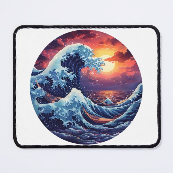 Item preview, ocean wave designed and sold by Stickermagician.