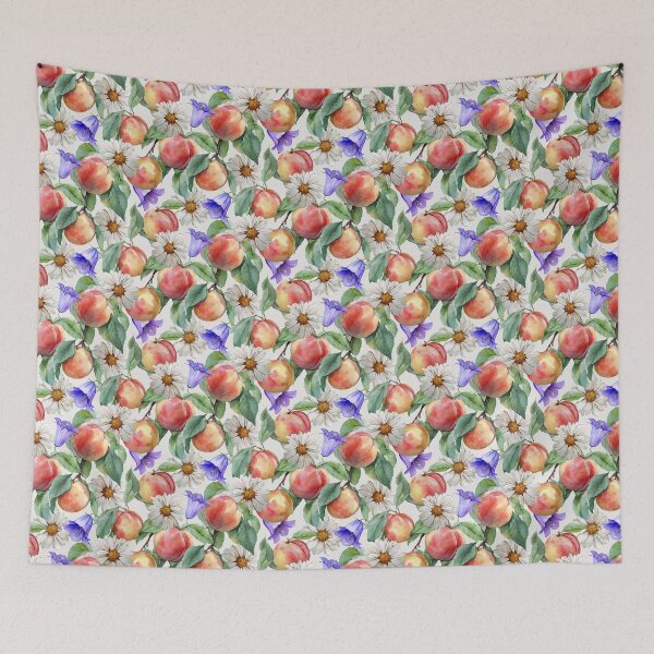 Item preview, Peaches, Daisies & Campanula designed and sold by Tina Veenstra.