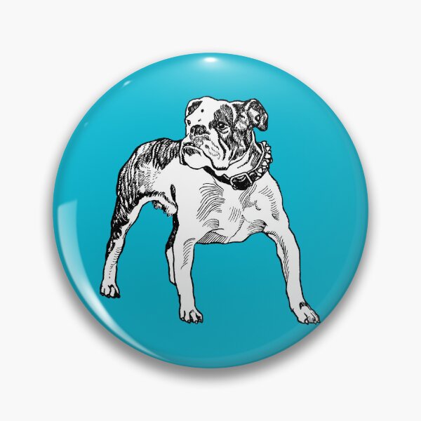 Artikelvorschau, Art Nouveau Deco Jugendstil Englische Bulldogge Moriz Jung entworfen und verkauft von Pixelchicken.