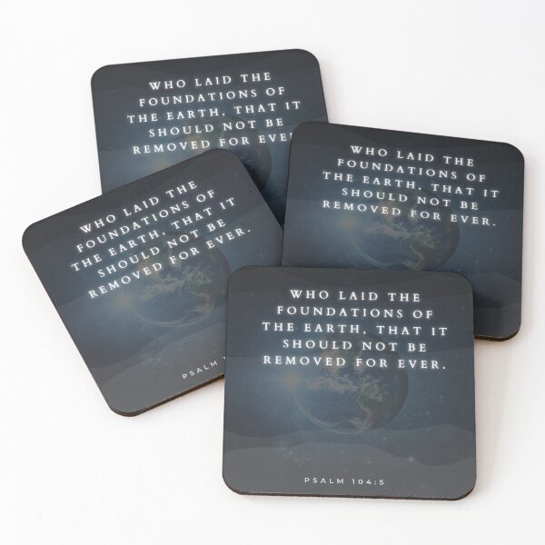 Item preview, Psalm 104:5 designed and sold by Undonemadenew.