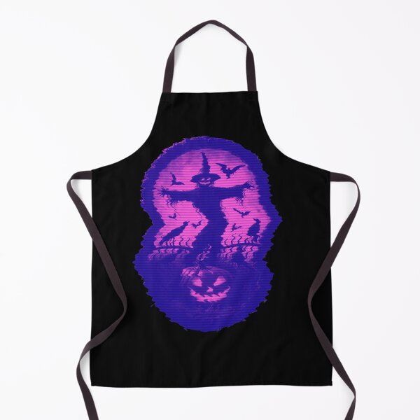 Item preview, A Sinister Scarecrow Under The Fiery Halloween Sky designed and sold by e-camelleone.