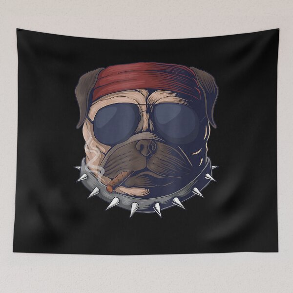 Item preview, Smoking Dog French Bulldog designed and sold by BASKF.