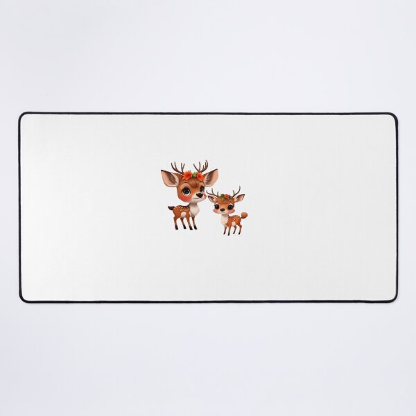 Item preview, Floral deer sticker  designed and sold by Vegasstickers.