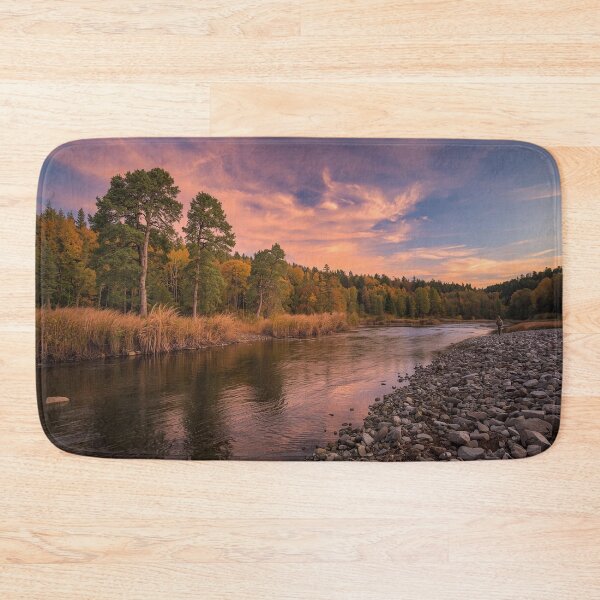 Item preview, Autumn fishing in the river designed and sold by MariaTheExpert.